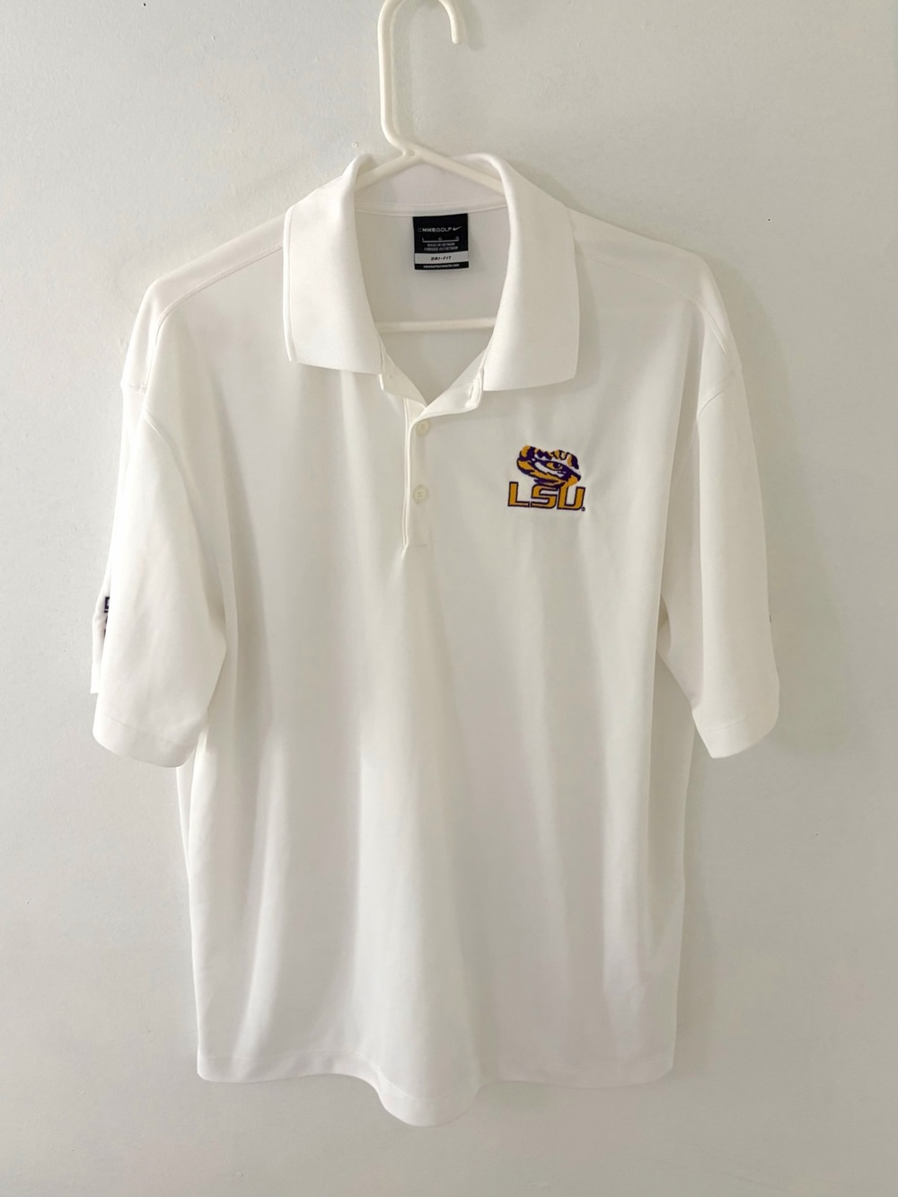 Nike Golf Dri-Fit LSU Tigers Polo, Size: Large